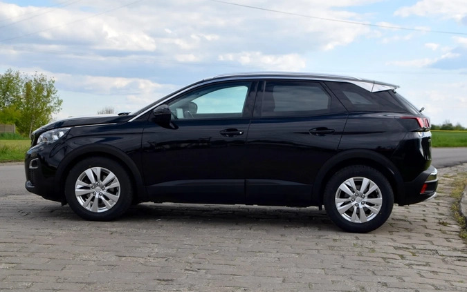 Peugeot 3008 cena 71400 przebieg: 156000, rok produkcji 2019 z Zwierzyniec małe 704